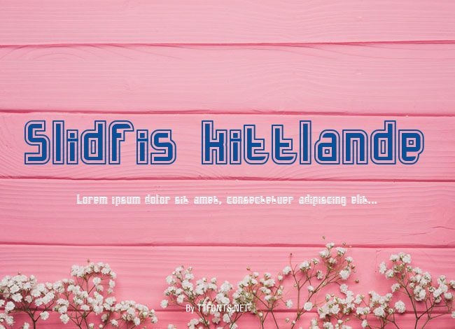 Slidfis kittlande example